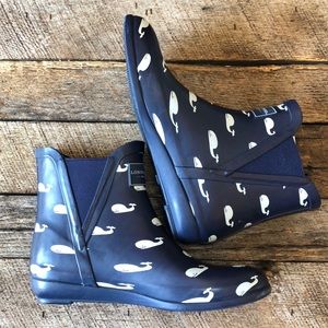 London Fog Whale Wellies